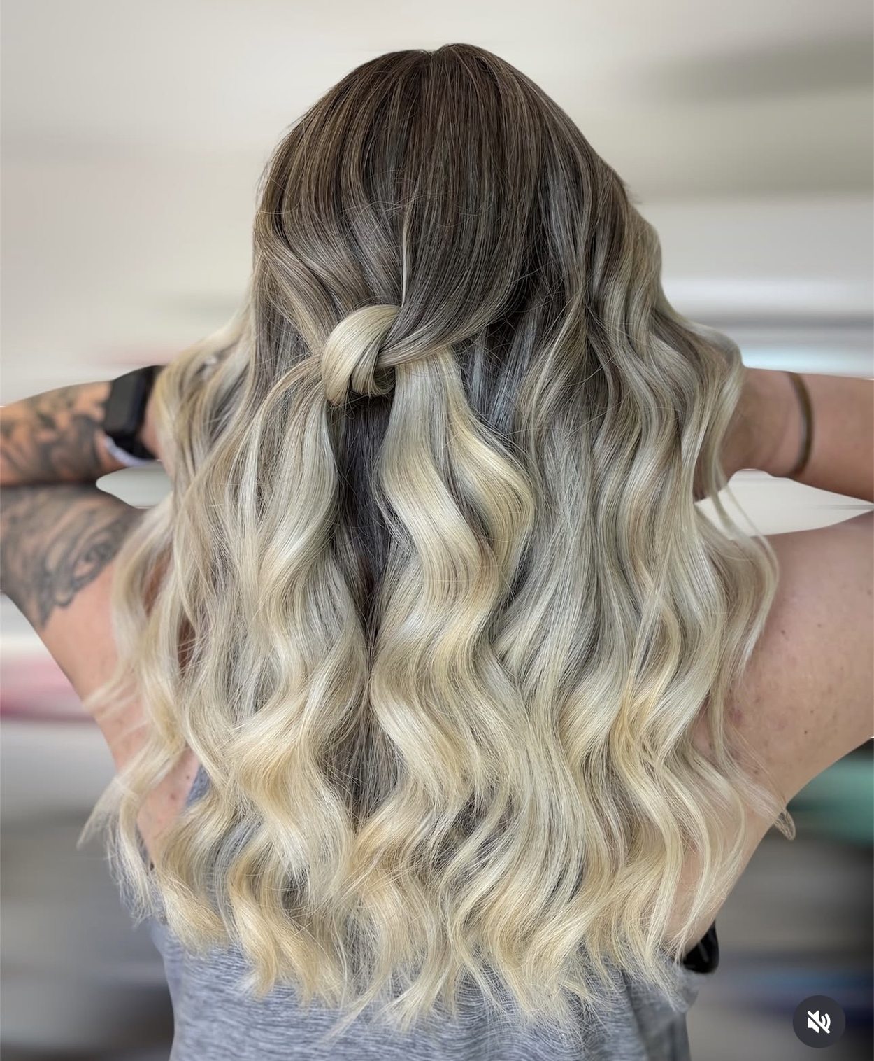 The Glamour Bar NM hair color transformation 11
