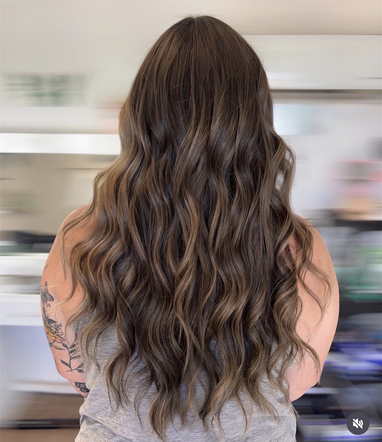 The Glamour Bar NM hair color transformation 9